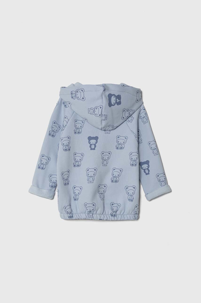 Кофта для младенцев United Colors of Benetton с капюшоном узор