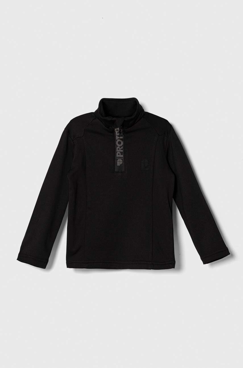 Детская кофта Protest WILLOWY JR цвет чёрный с принтом Детская кофта Protest WILLOWY JR цвет чёрный с принтом