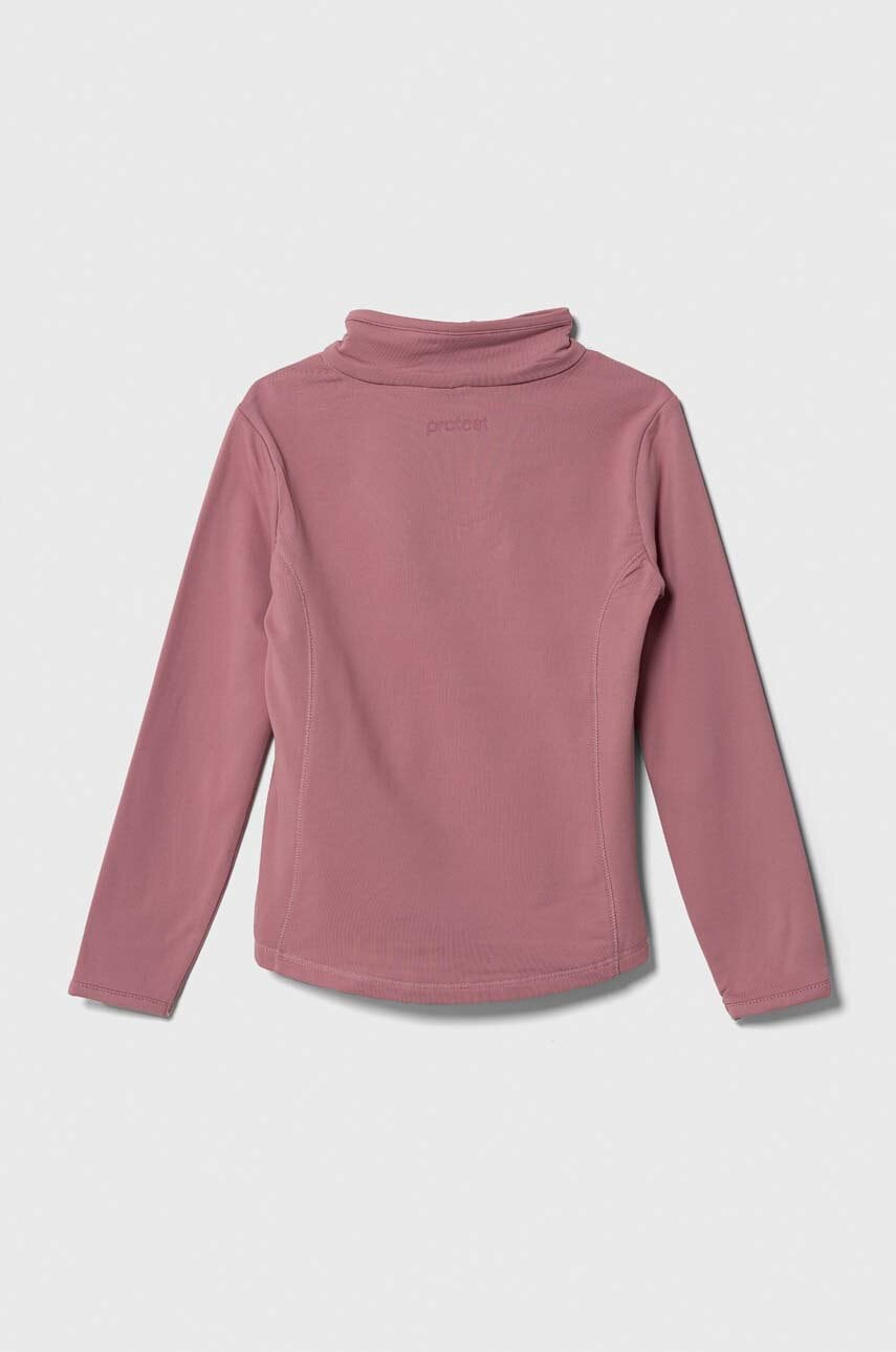Детская кофта Protest FABRIZOY JR цвет розовый с принтом Детская кофта Protest FABRIZOY JR цвет розовый с принтом