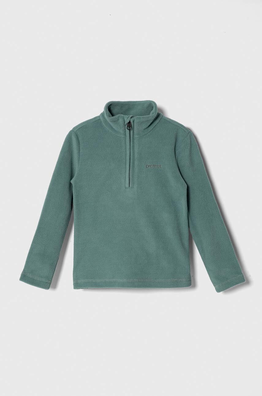 Детская кофта Protest PRTMUTE TD цвет бирюзовый однотонная Детская кофта Protest PRTMUTE TD цвет бирюзовый однотонная
