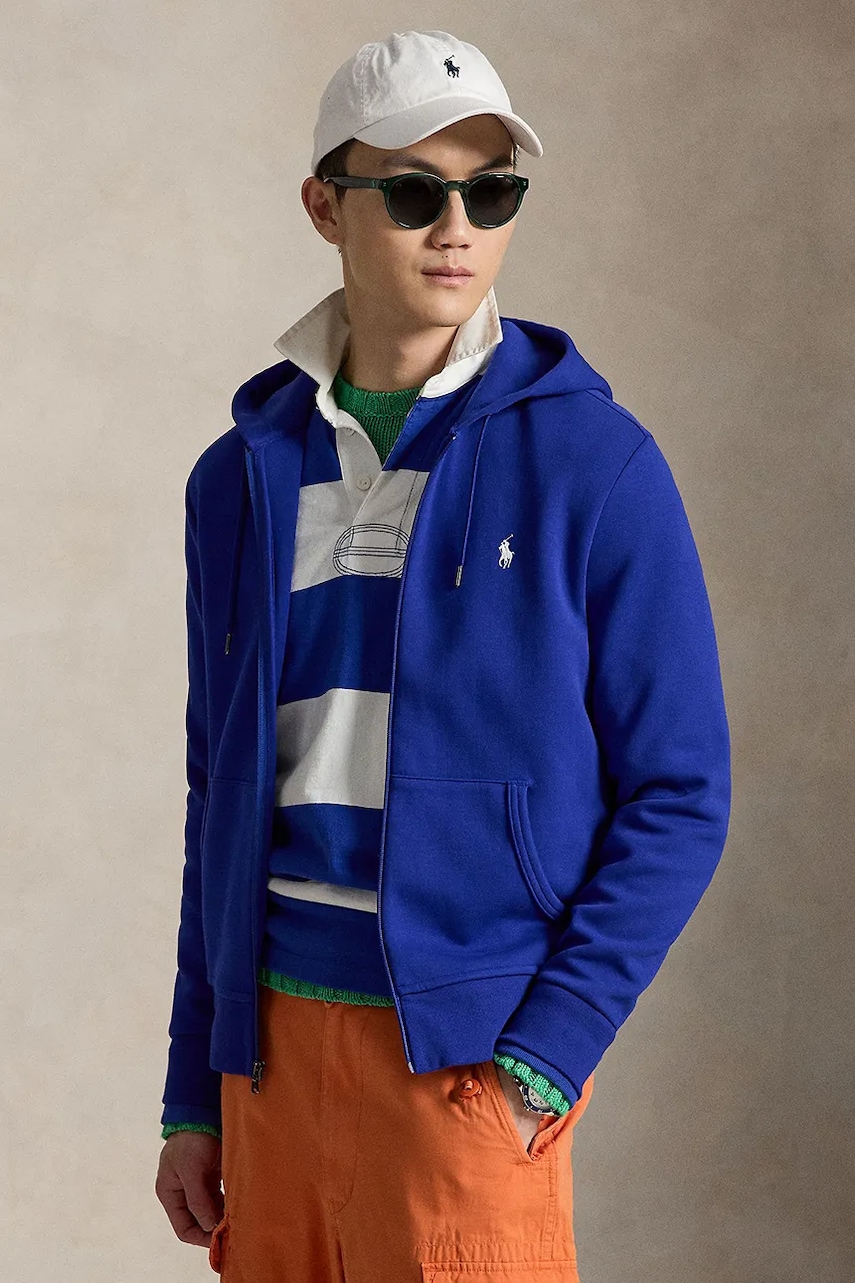 Polo Ralph Lauren bluza rozpinana z kapturem