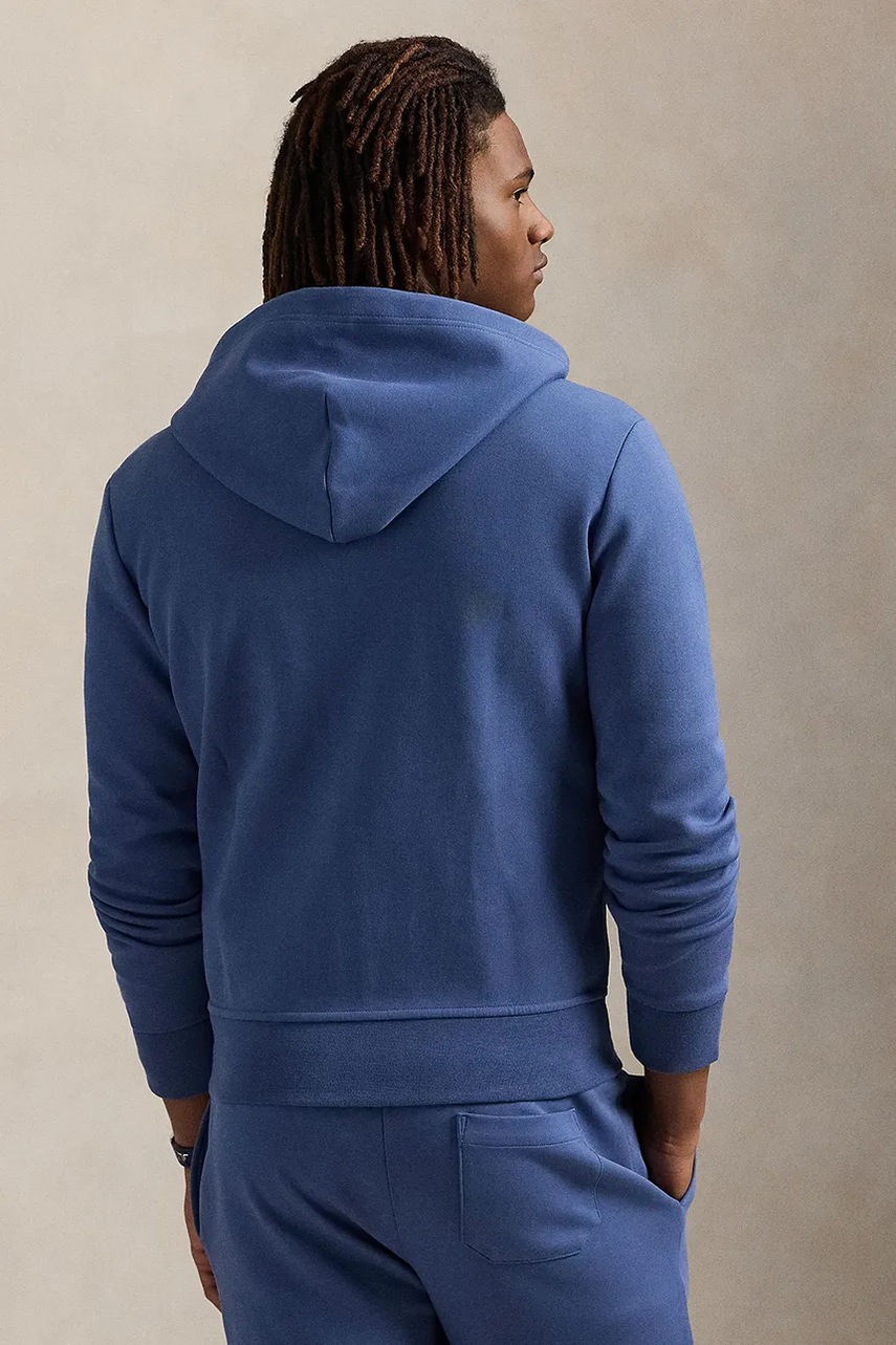 Кофта Polo Ralph Lauren цвет зелёный с капюшоном однотонная 710881517 Кофта Polo Ralph Lauren цвет зелёный с капюшоном однотонная 710881517