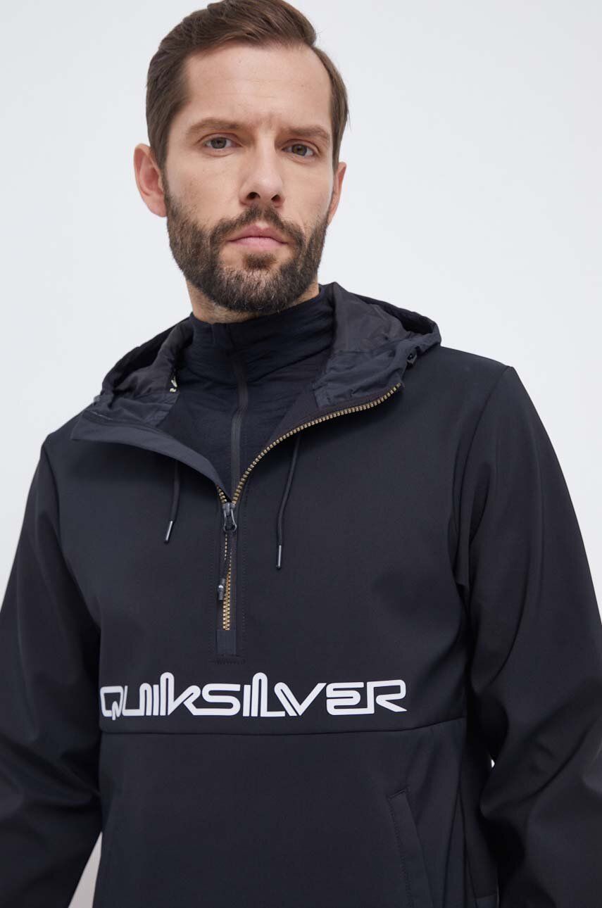 Quiksilver geaca Live For The Ride culoarea negru