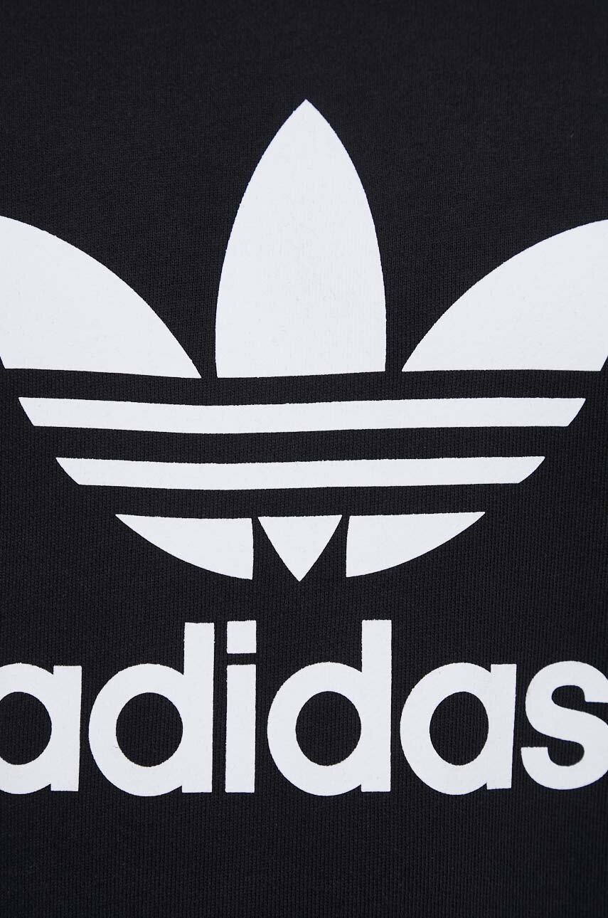 Βαμβακερή μπλούζα adidas Originals χρώμα: μαύρο φωτογραφία