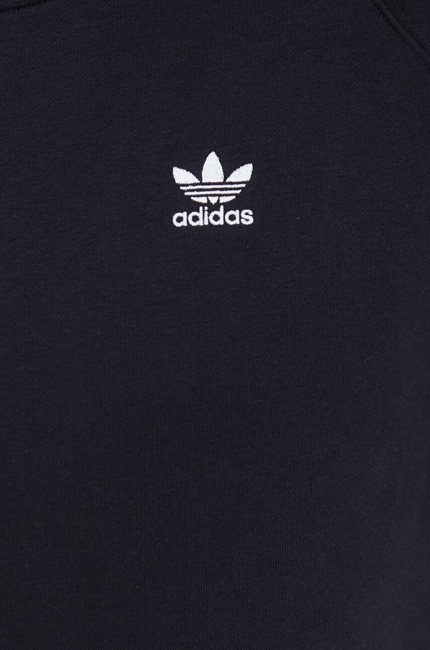 Кофта adidas Originals чоловіча колір чорний з аплікацією 