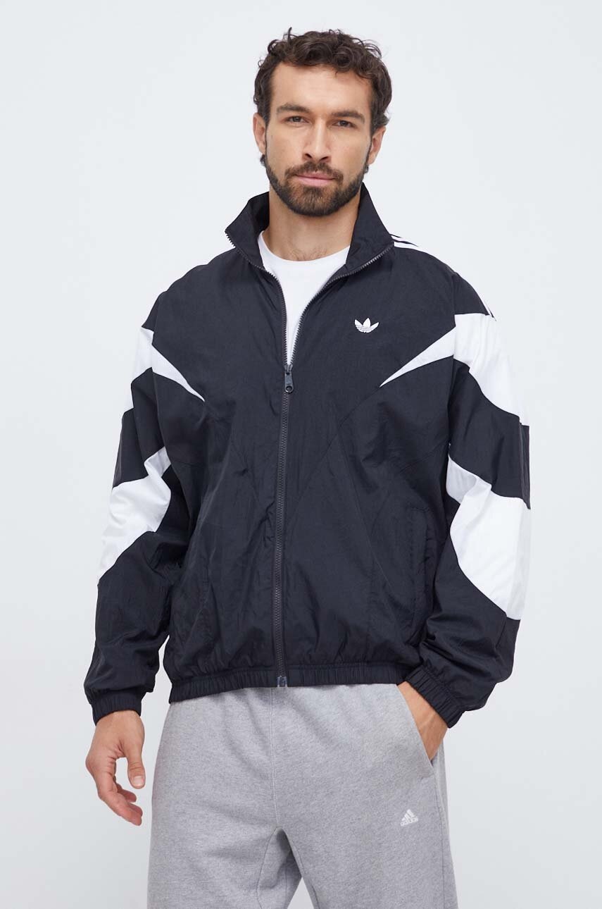 

Кофта adidas Originals чоловіча колір чорний візерунок