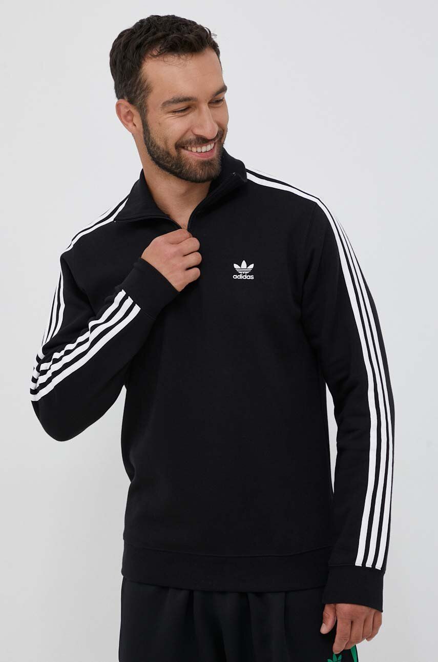 Adidas Originals Bluza Barbati, Culoarea Negru, Modelator