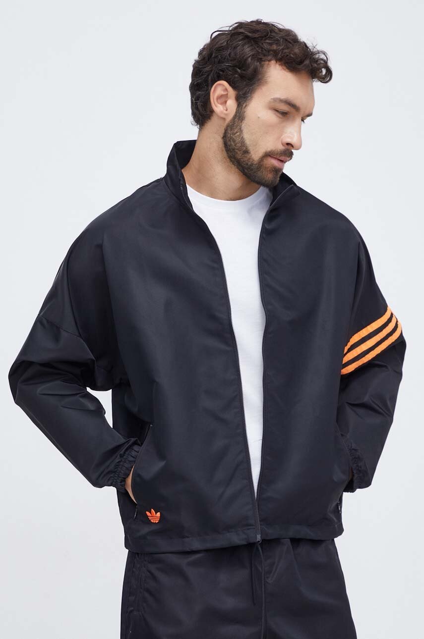 

Куртка adidas Originals чоловіча колір чорний перехідна