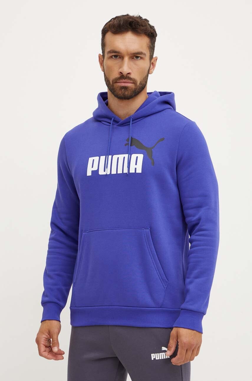 Puma bluza barbati, cu glugă, cu imprimeu