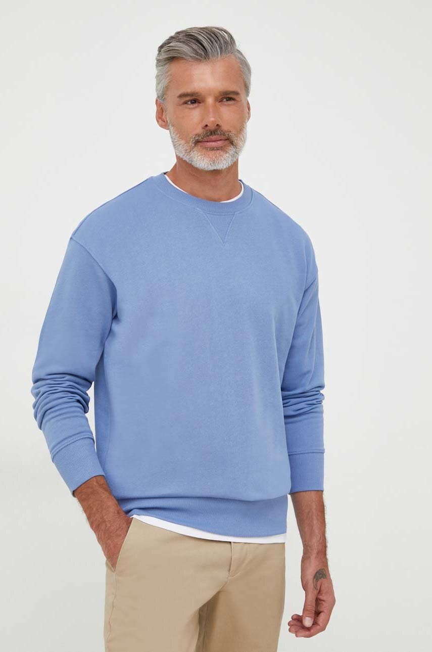 

Хлопковая кофта United Colors of Benetton мужская однотонная