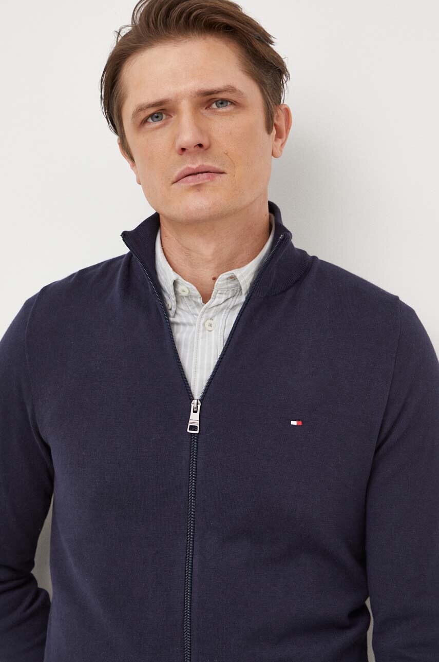 

Хлопковый кардиган Tommy Hilfiger цвет синий