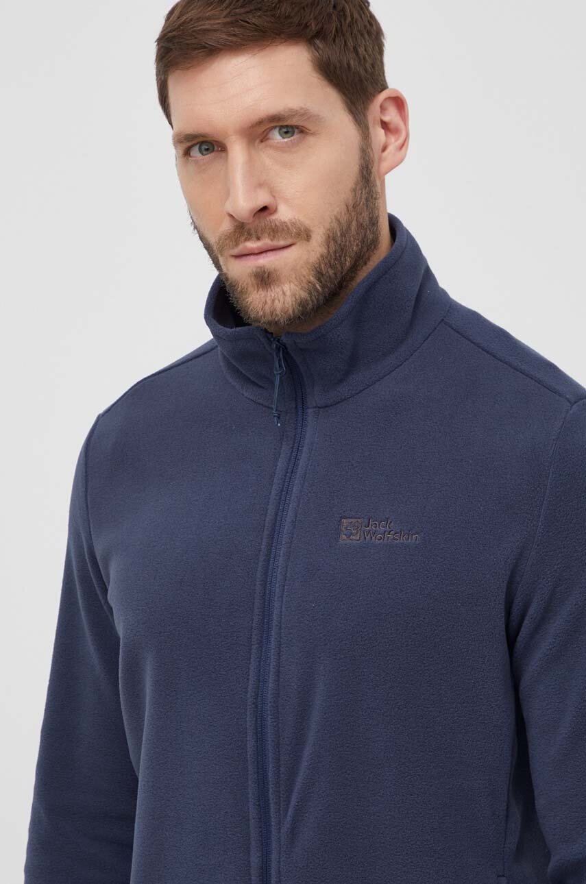 Αθλητική μπλούζα Jack Wolfskin Taunus χρώμα: κόκκινο φωτογραφία