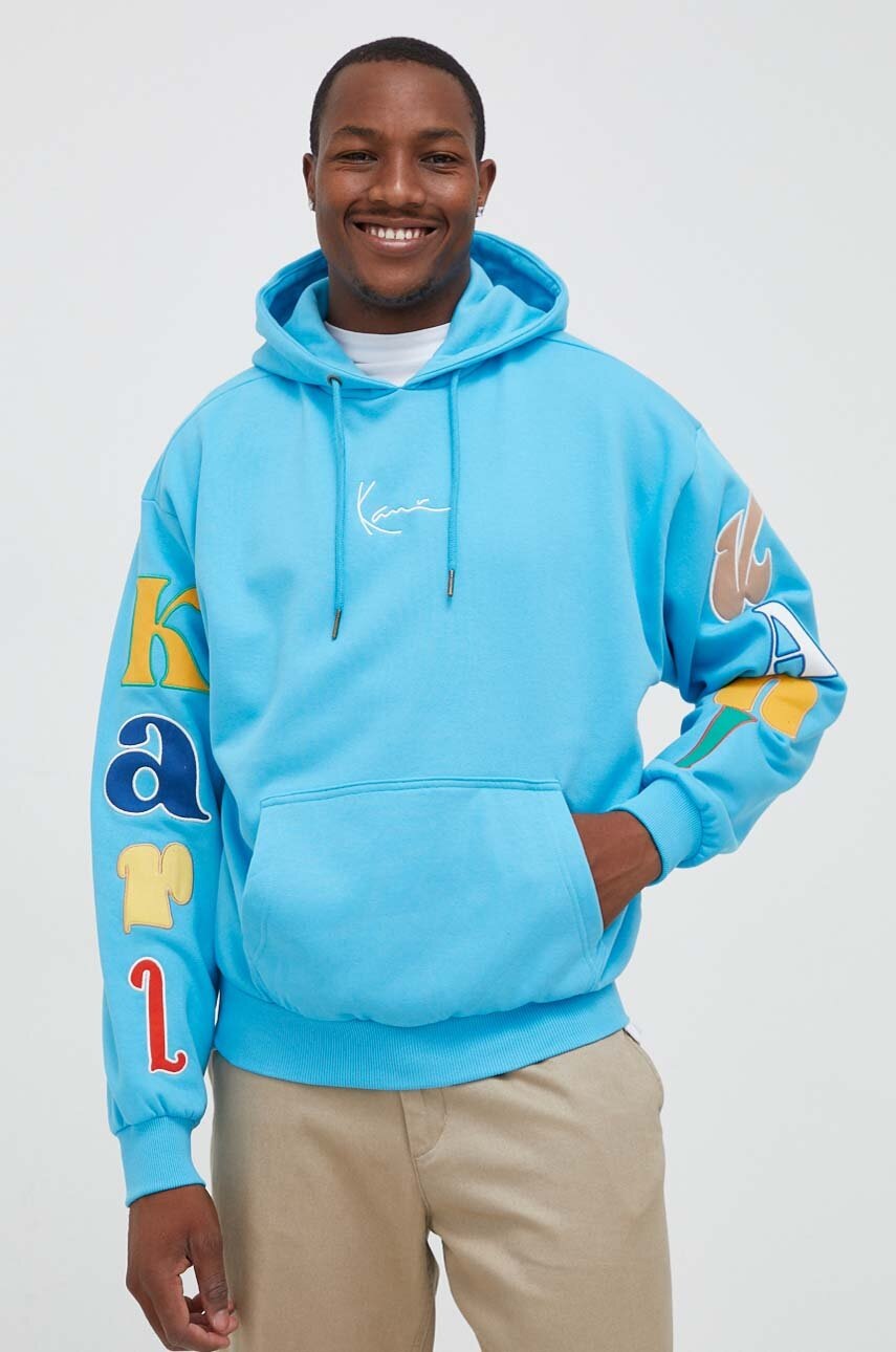 

Кофта Karl Kani мужская с капюшоном узор
