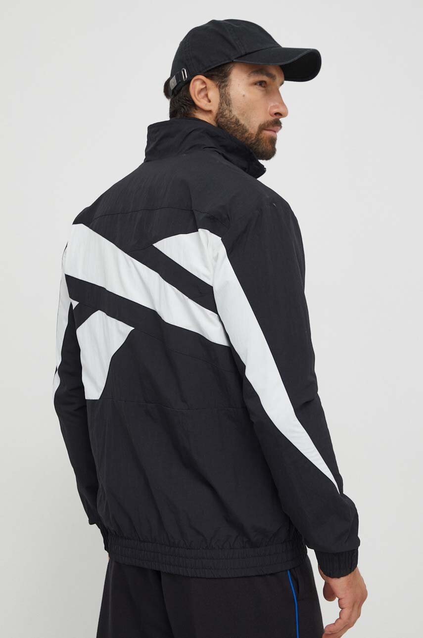 

Яке Reebok Classic в черно преходен модел, Черен