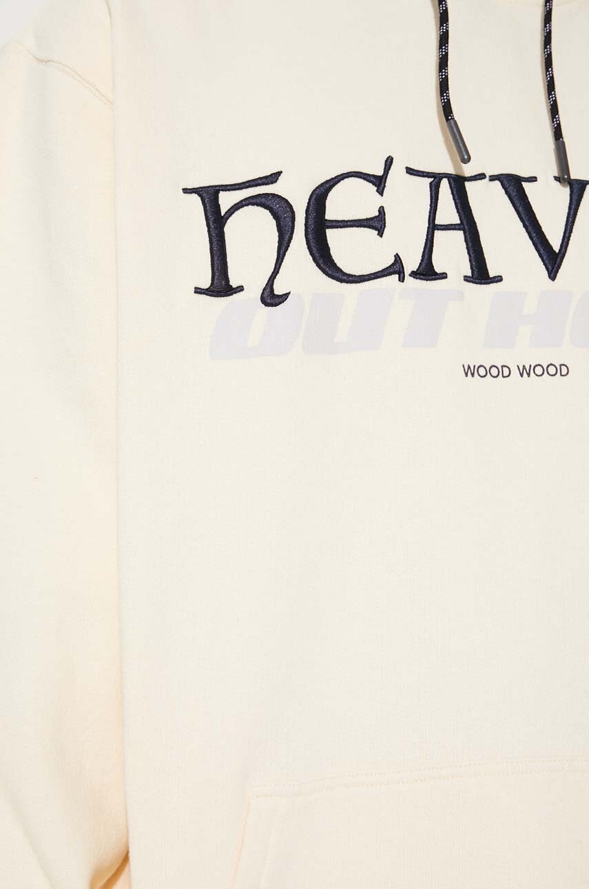 Bavlněná mikina Wood Wood Zeus Heaven Hoodie (obrázek 6)