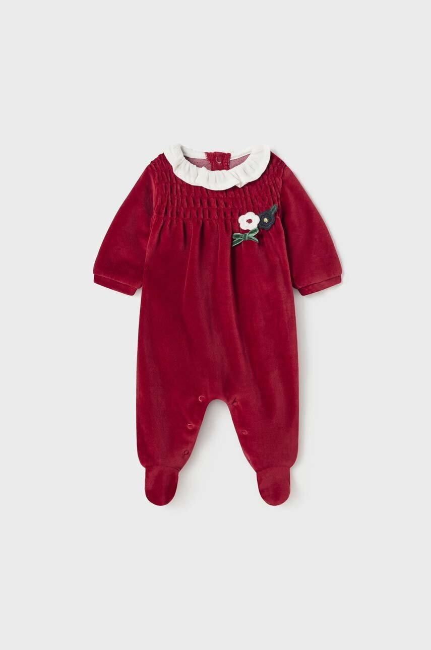 

Бебешки ританки Mayoral Newborn, Червен