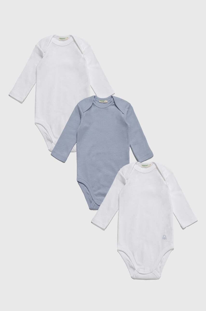 

Детское боди из хлопка United Colors of Benetton 3 шт