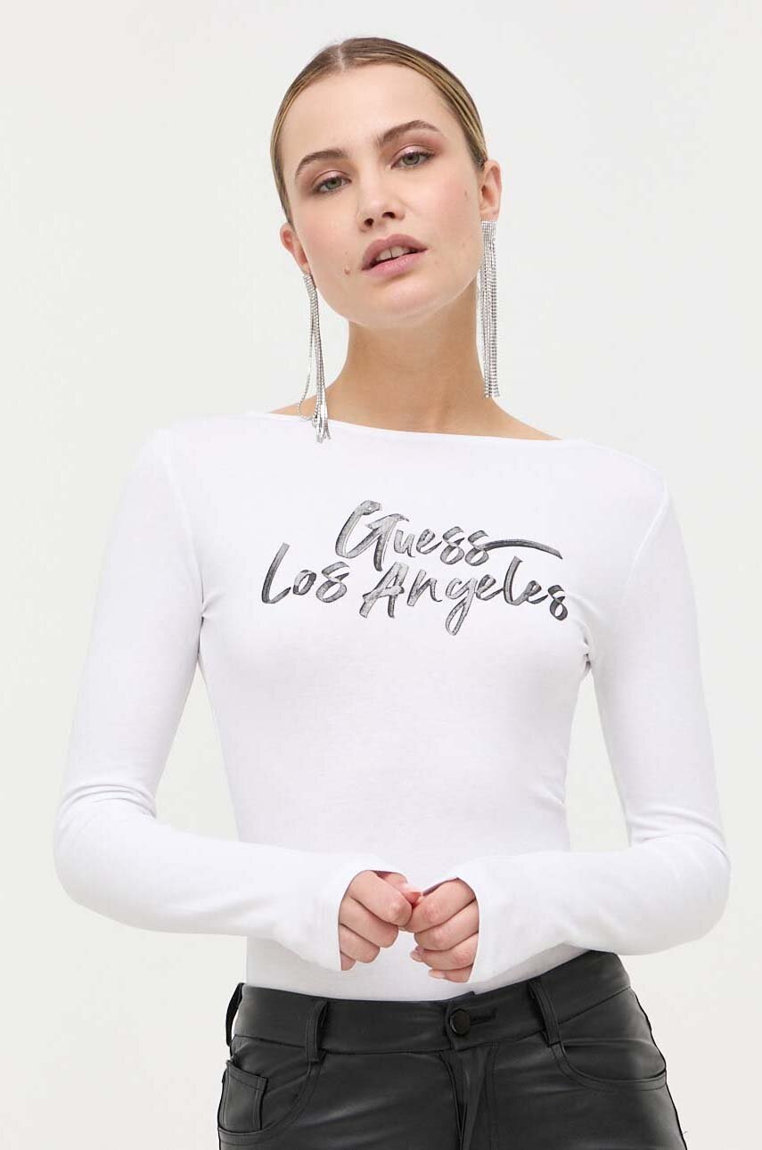 

Боди Guess женские цвет белый