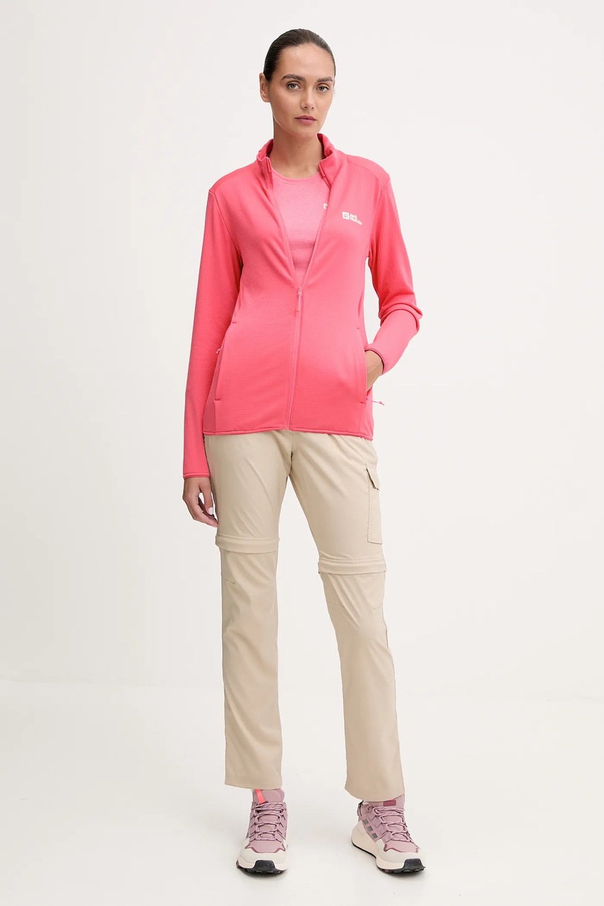 Спортивный лонгслив Jack Wolfskin Sky Thermal цвет синий 1808961 Спортивный лонгслив Jack Wolfskin Sky Thermal цвет синий 1808961