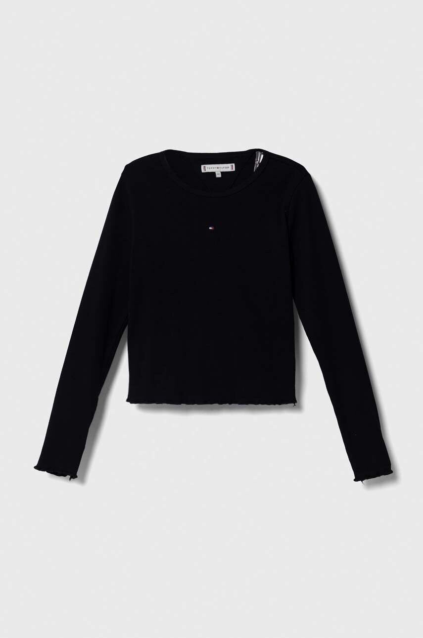 

Детский лонгслив Tommy Hilfiger цвет синий