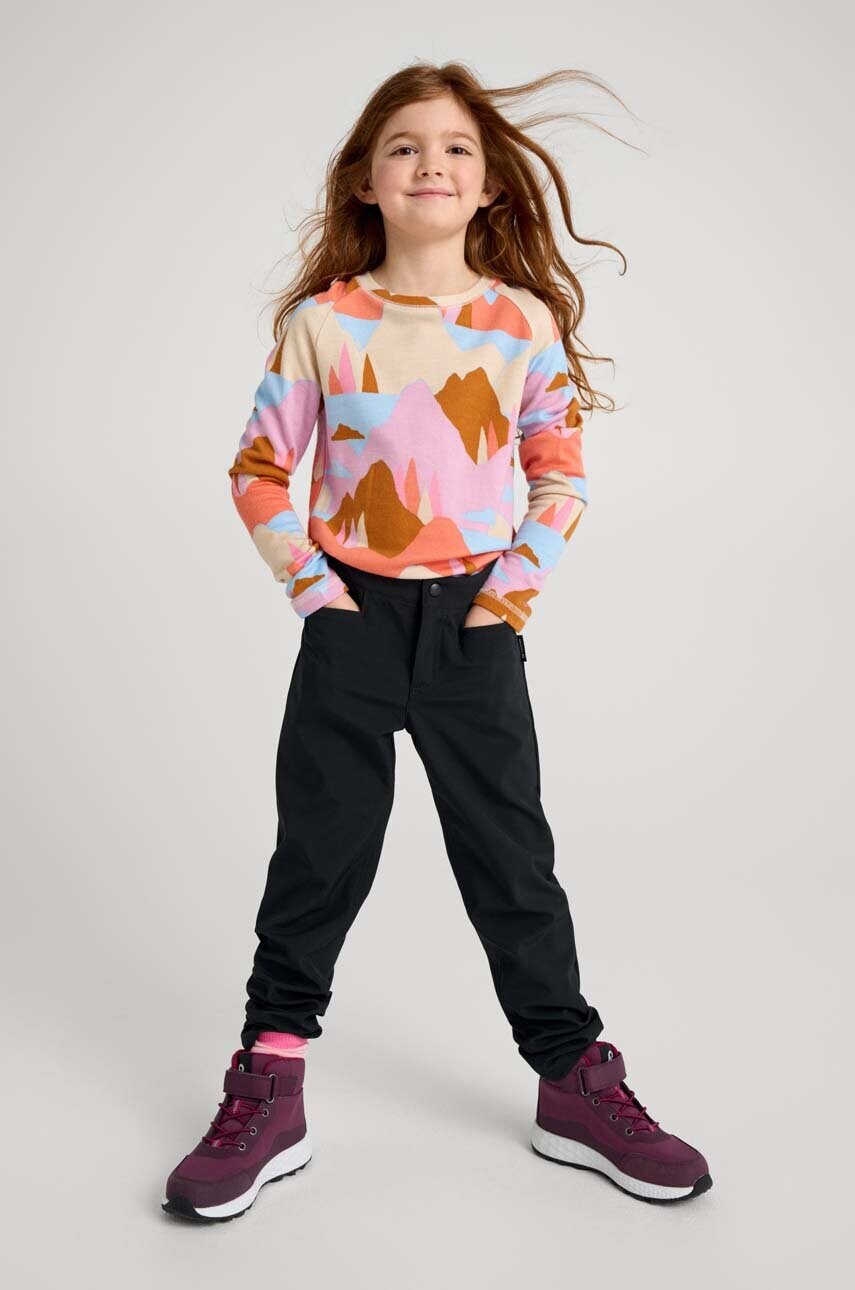 Дитячий лонгслів Reima Viisas колір рожевий Дитячий лонгслів Reima Viisas колір рожевий