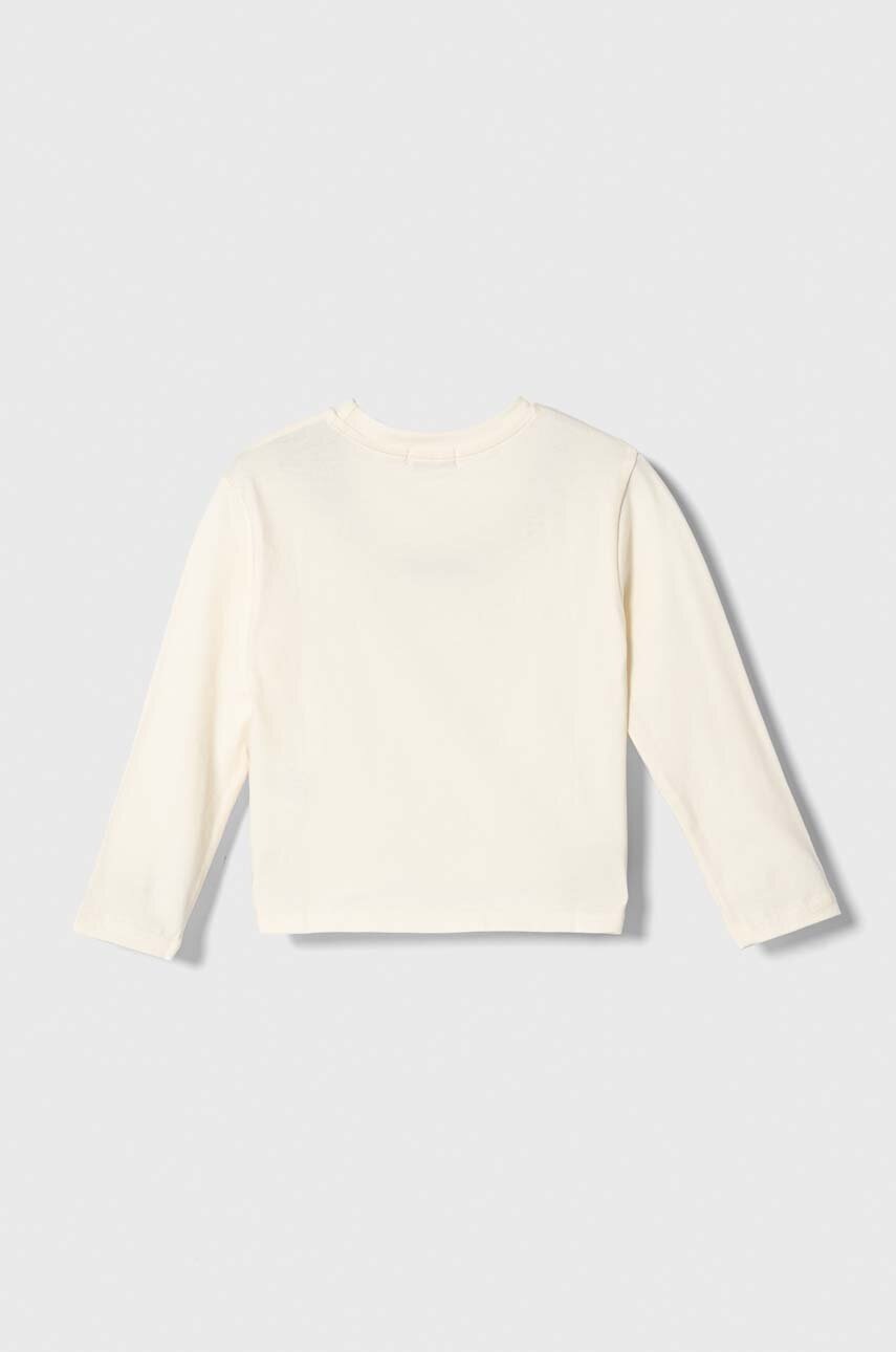 Детский лонгслив Pinko Up цвет бежевый