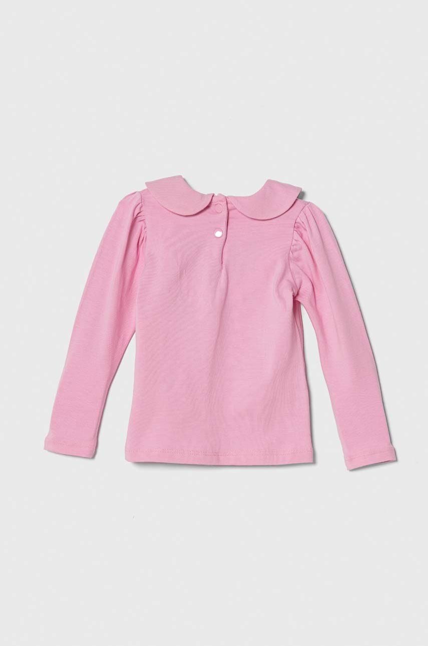 Лонгслив для младенцев Pinko Up цвет розовый с воротником в Полтаве Лонгслив для младенцев Pinko Up цвет розовый с воротником в Полтаве