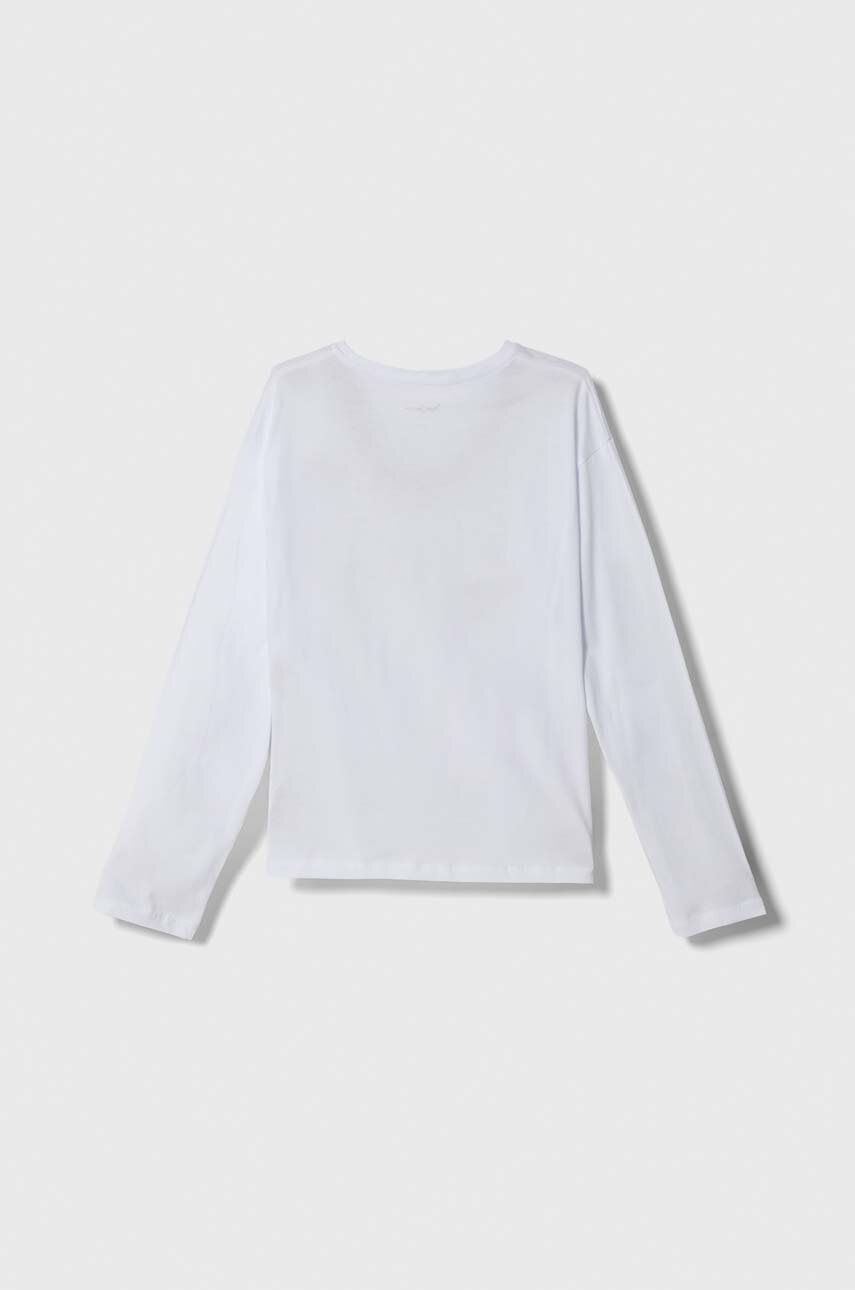 Дитячий бавовняний лонгслів Pepe Jeans