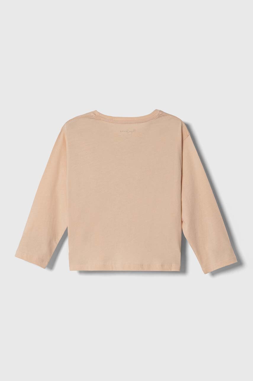 Хлопковый детский лонгслив Pepe Jeans цвет розовый в Хмельницком Хлопковый детский лонгслив Pepe Jeans цвет розовый в Хмельницком