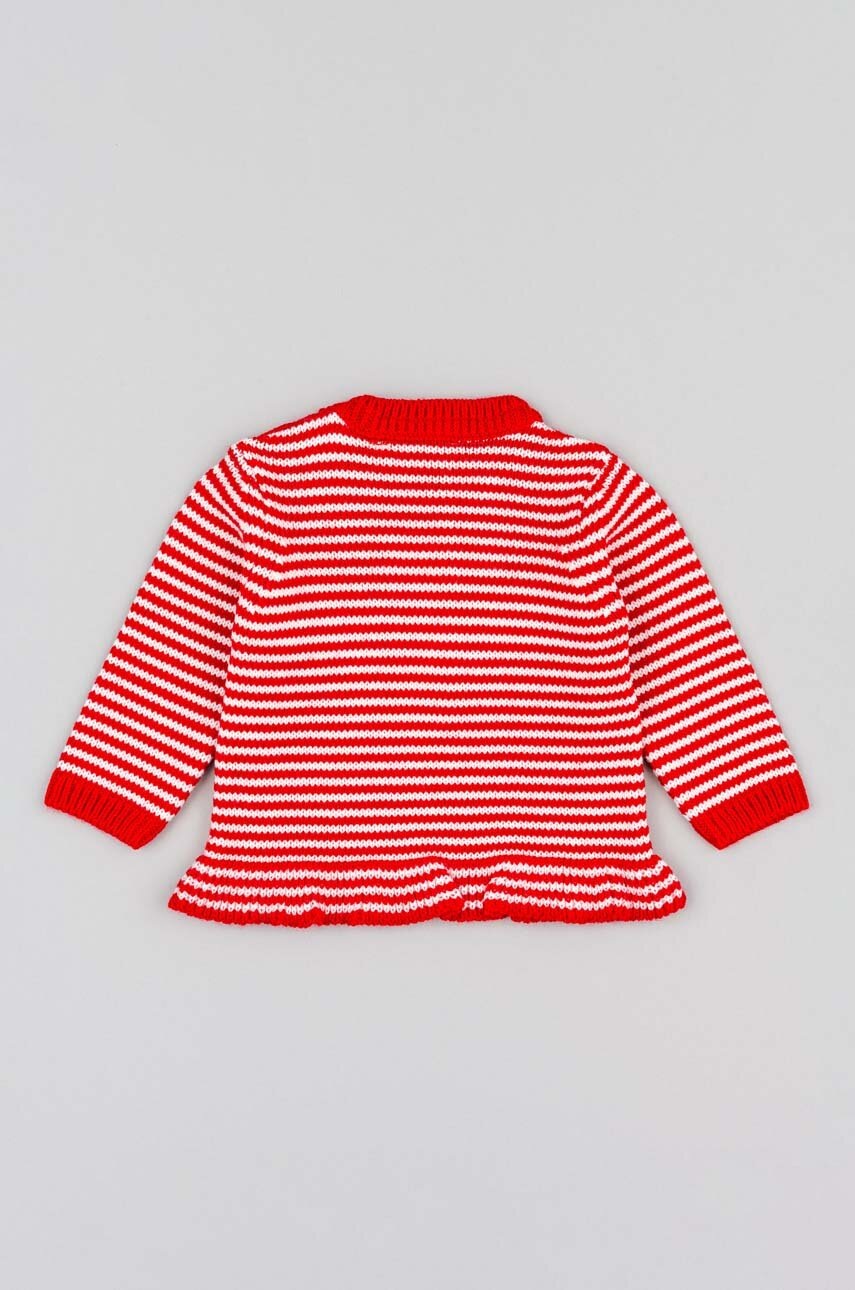 Свитер для младенцев zippy цвет красный