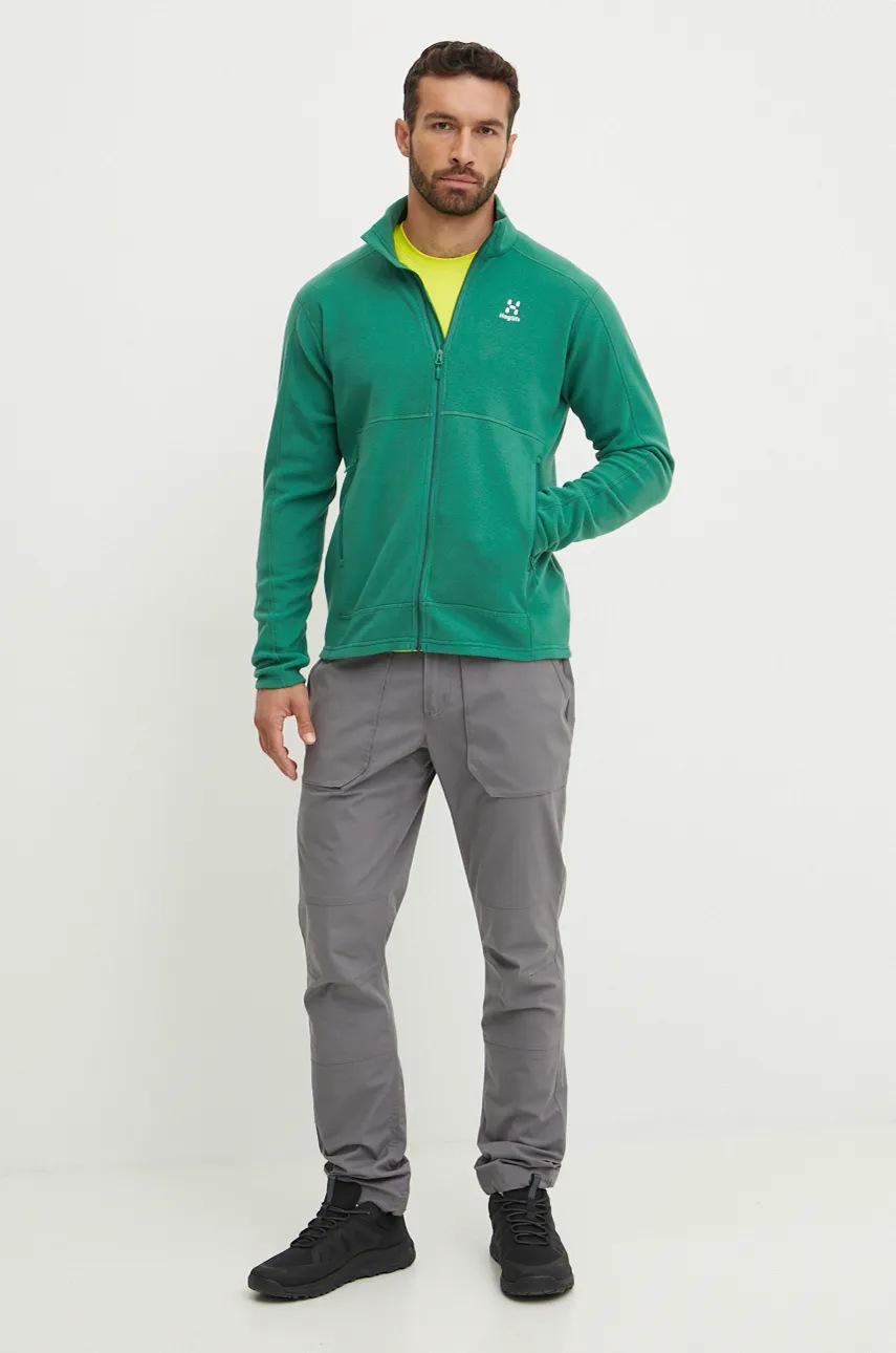 Спортивный лонгслив Jack Wolfskin Sky Thermal цвет оранжевый меланж 1808682