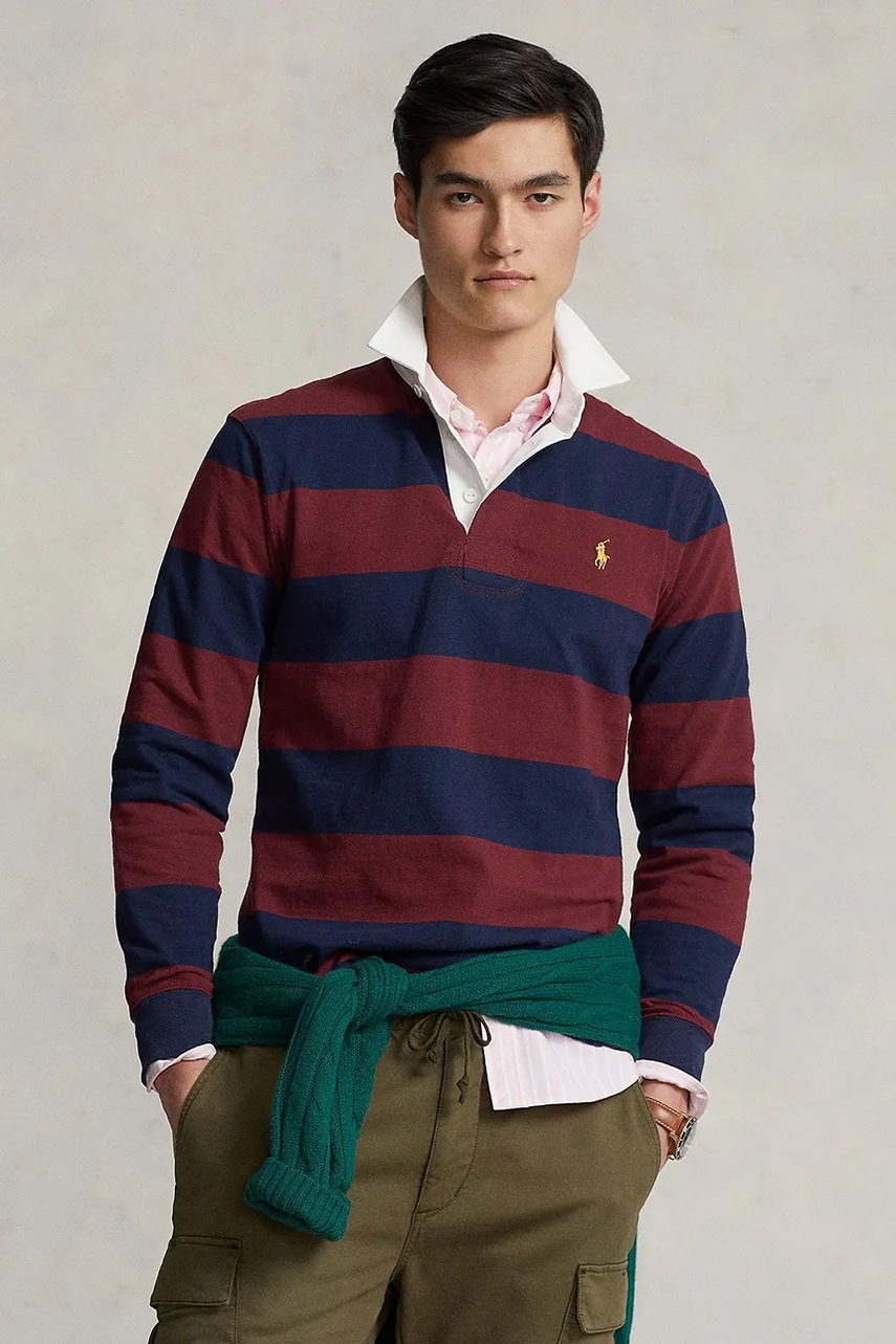 Polo Ralph Lauren longsleeve męski bawełniany