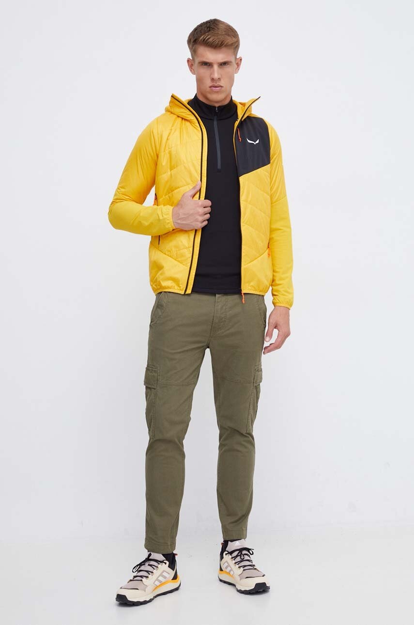 Αθλητική μπλούζα Mammut Aenergy ML Half Zip χρώμα: μαύρο φωτογραφία