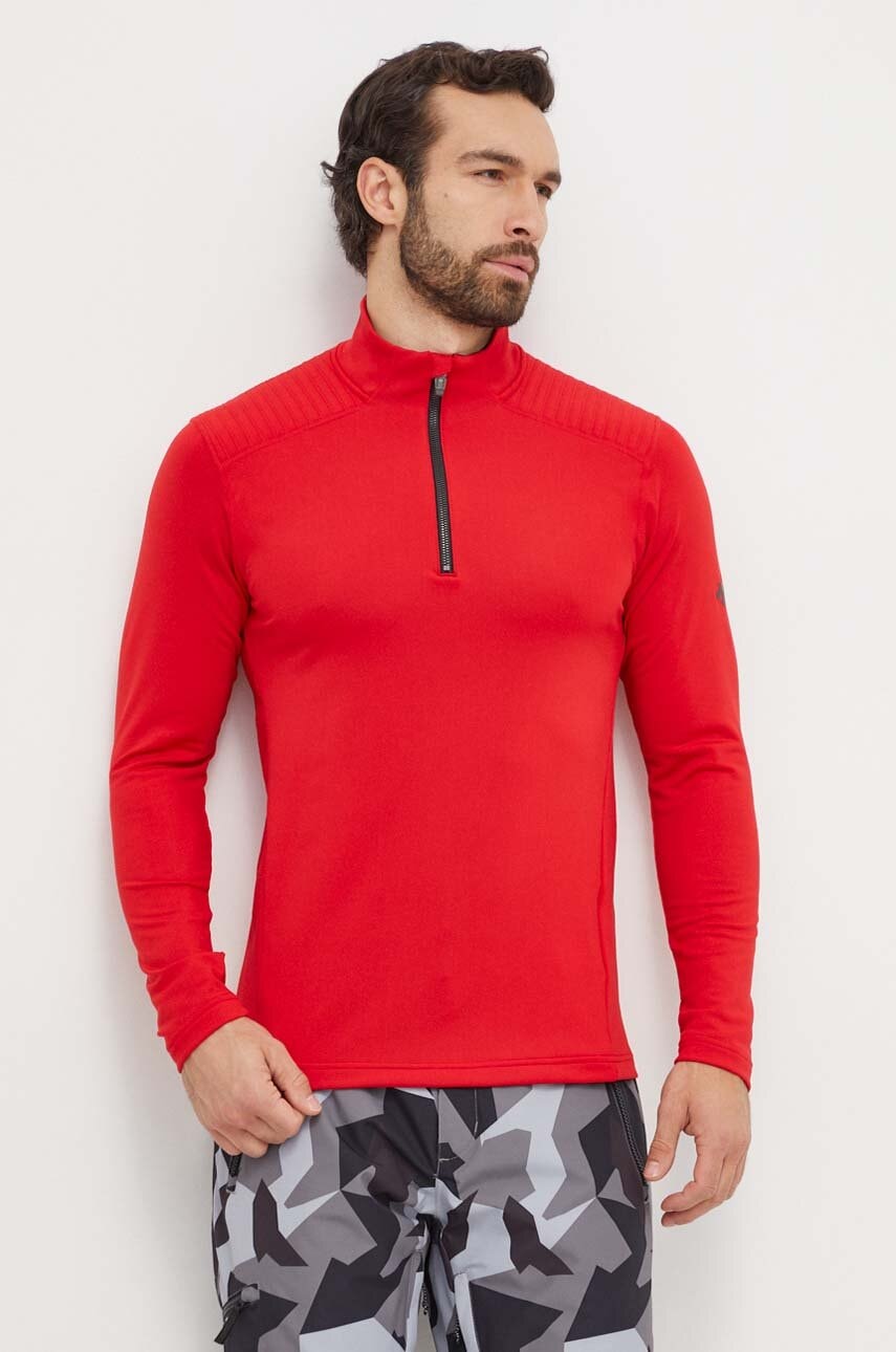 Descente longsleeve funcțional Piccard culoarea rosu