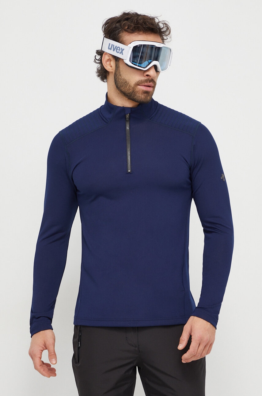 Descente longsleeve funcțional Piccard culoarea albastru marin