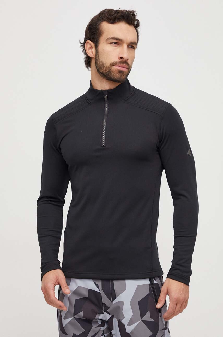 Descente longsleeve funcțional Piccard culoarea negru