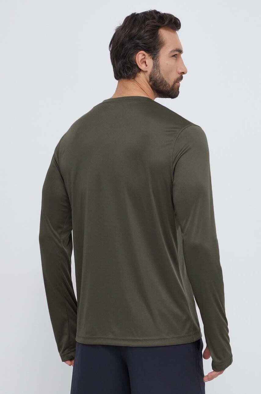 Reebok edzős hosszú ujjú Tech zöld, sima termék 2. képe