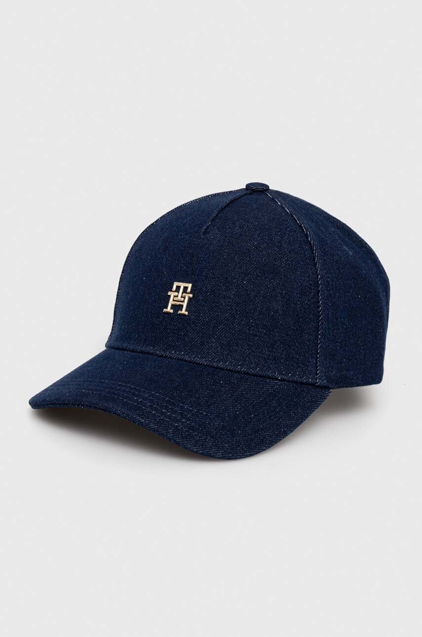 

Кепка Tommy Hilfiger цвет синий с аппликацией