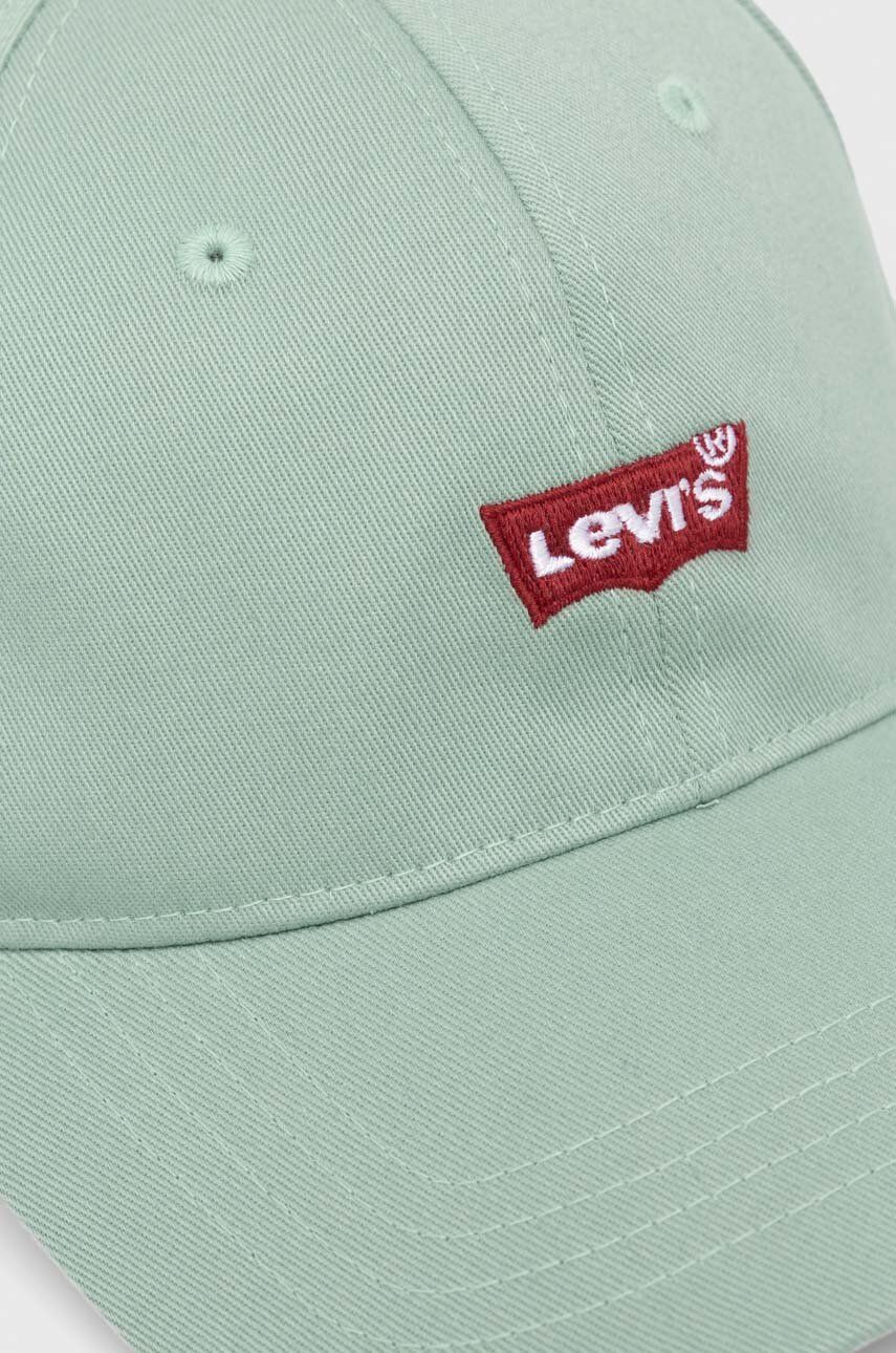 Levi's Sapca Culoarea Verde, Cu Imprimeu