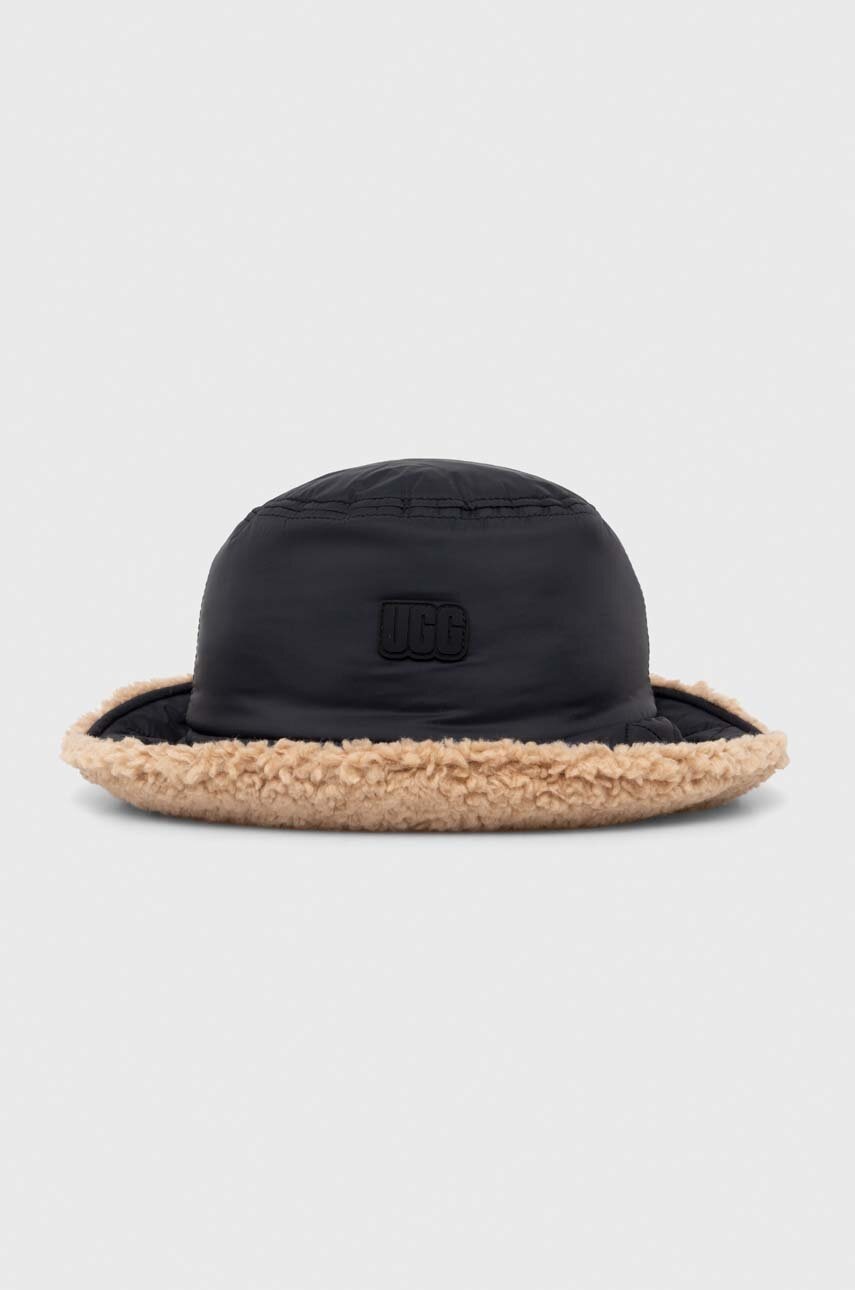 

Двосторонній капелюх UGG колір чорний