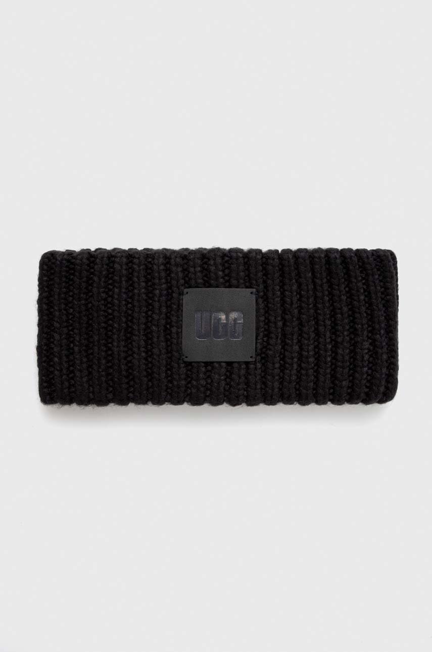 

Повязка с примесью шерсти UGG цвет чёрный