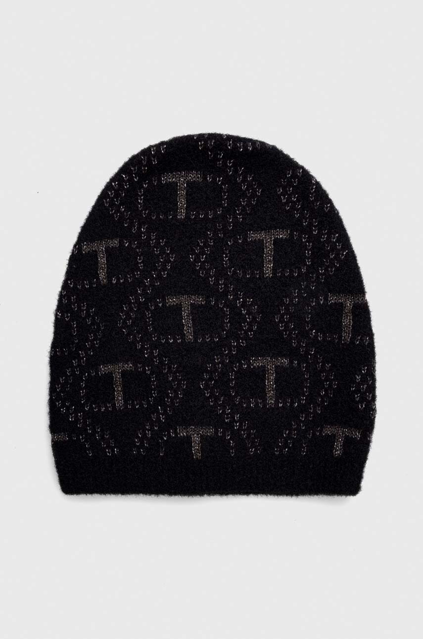 

Шапка Twinset колір чорний