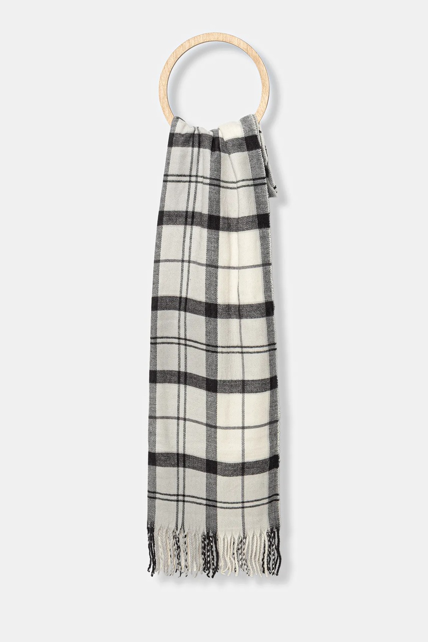 Шапка и шарф Barbour цвет бежевый LGS0054