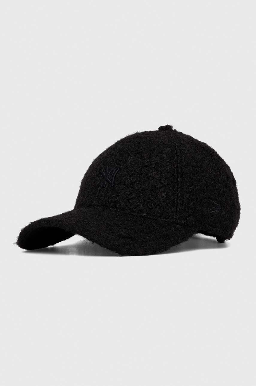 

Кепка New Era колір чорний однотонна NEW YORK YANKEES