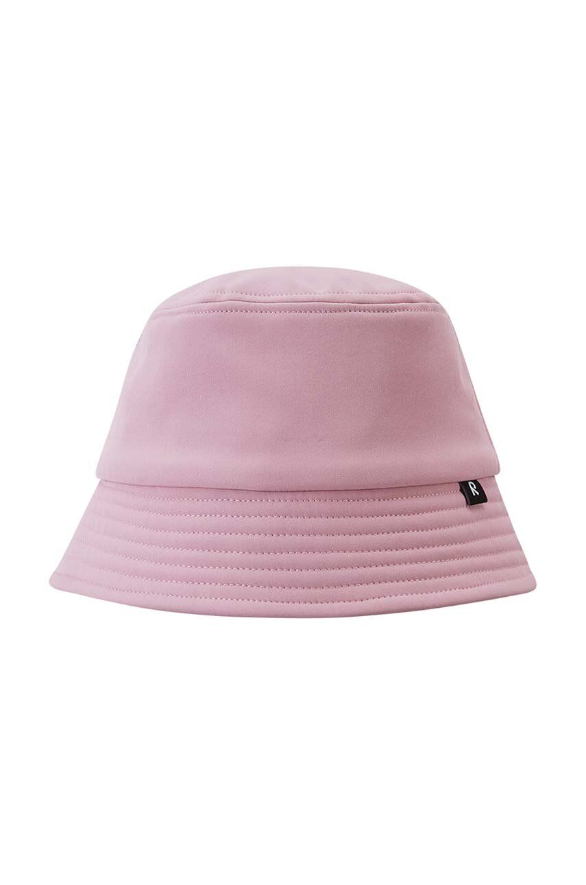 Levně Dětský klobouk Reima Puketti růžová barva