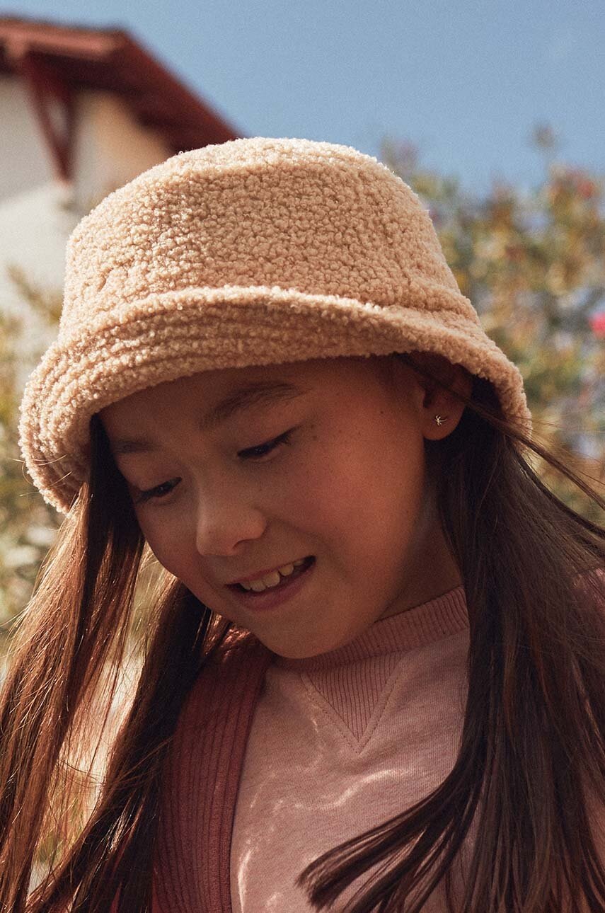 

Детская шляпа Roxy SMALL SHERPA HATS цвет бежевый