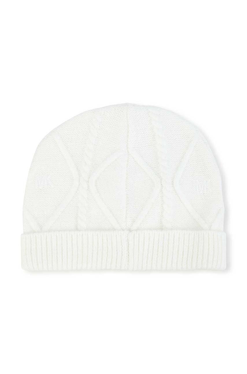 Шапка и тапочки для младенцев Michael Kors цвет белый Шапка и тапочки для младенцев Michael Kors цвет белый