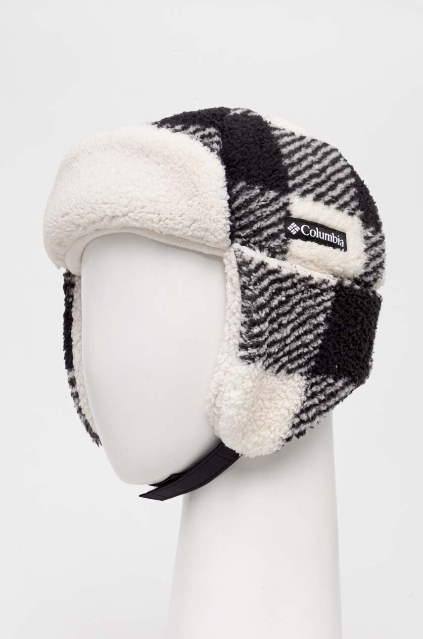 

Шапка Columbia Youth Rugged Ridge Sherp в черно от плътен трикотаж, Черен