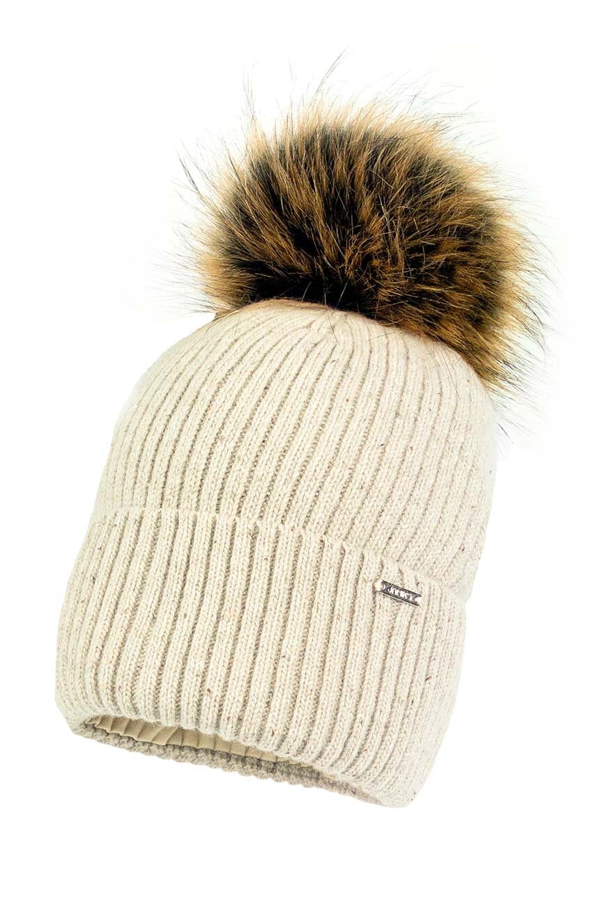 Детская хлопковая шапочка Jamiks цвет бежевый шерсть в Черновцах Детская хлопковая шапочка Jamiks цвет бежевый шерсть в Черновцах