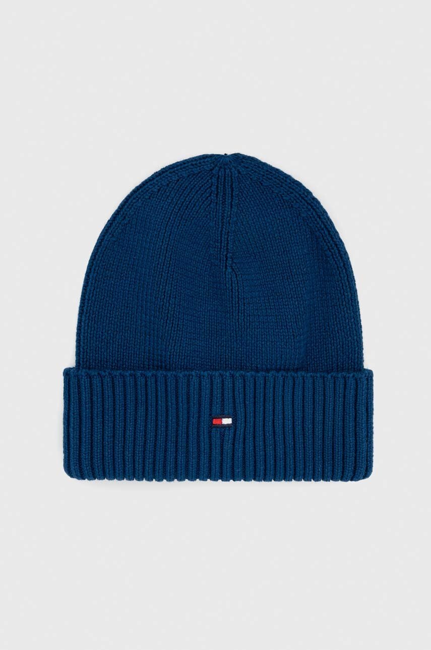 

Шапка Tommy Hilfiger цвет синий из тонкого трикотажа